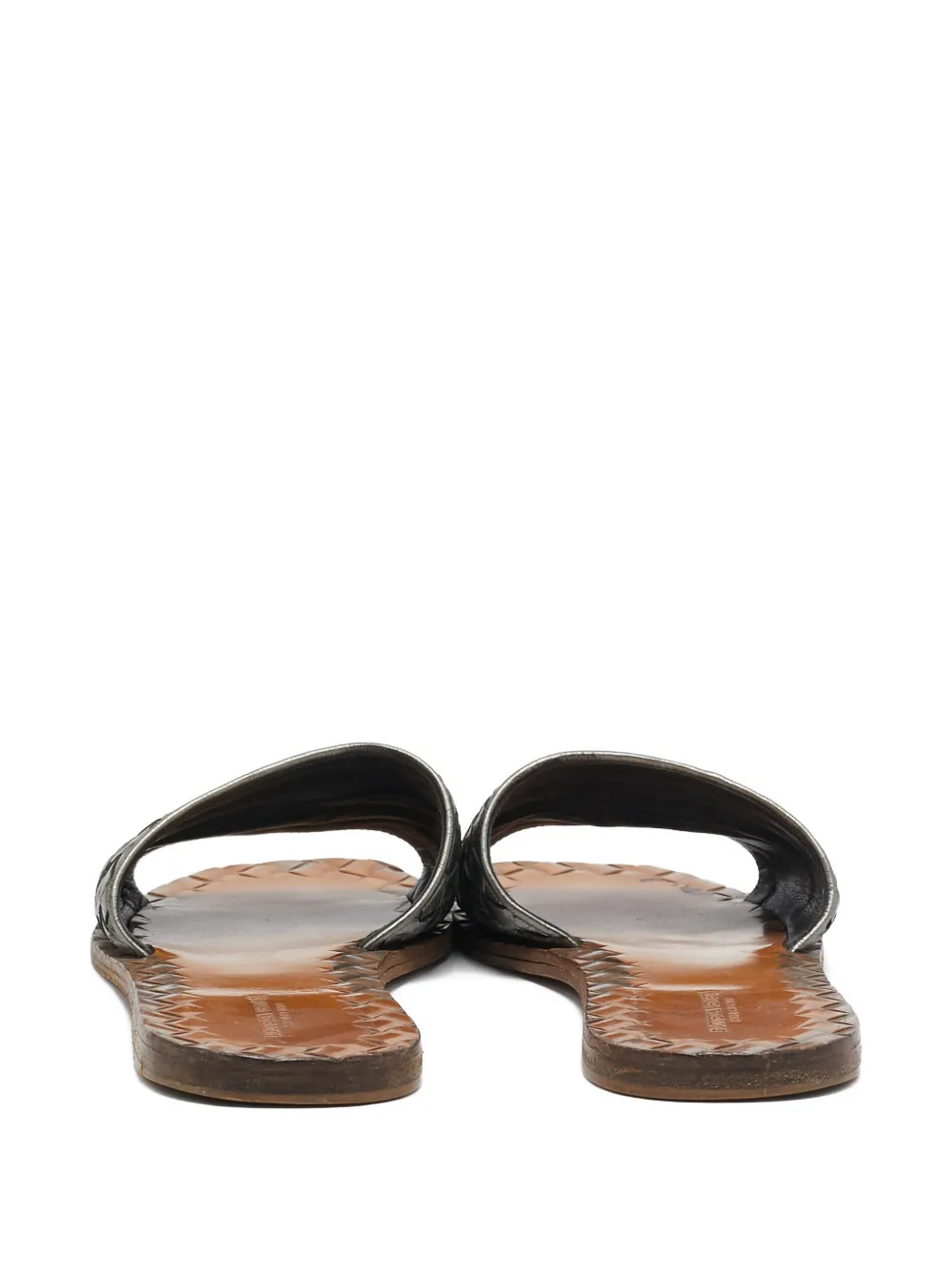 Bottega Veneta Pre-Owned leather slides | Image 2