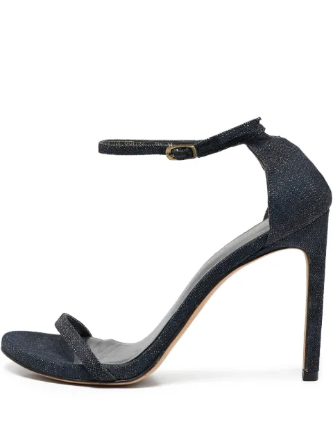 Stuart Weitzman pre-owned denim sandals