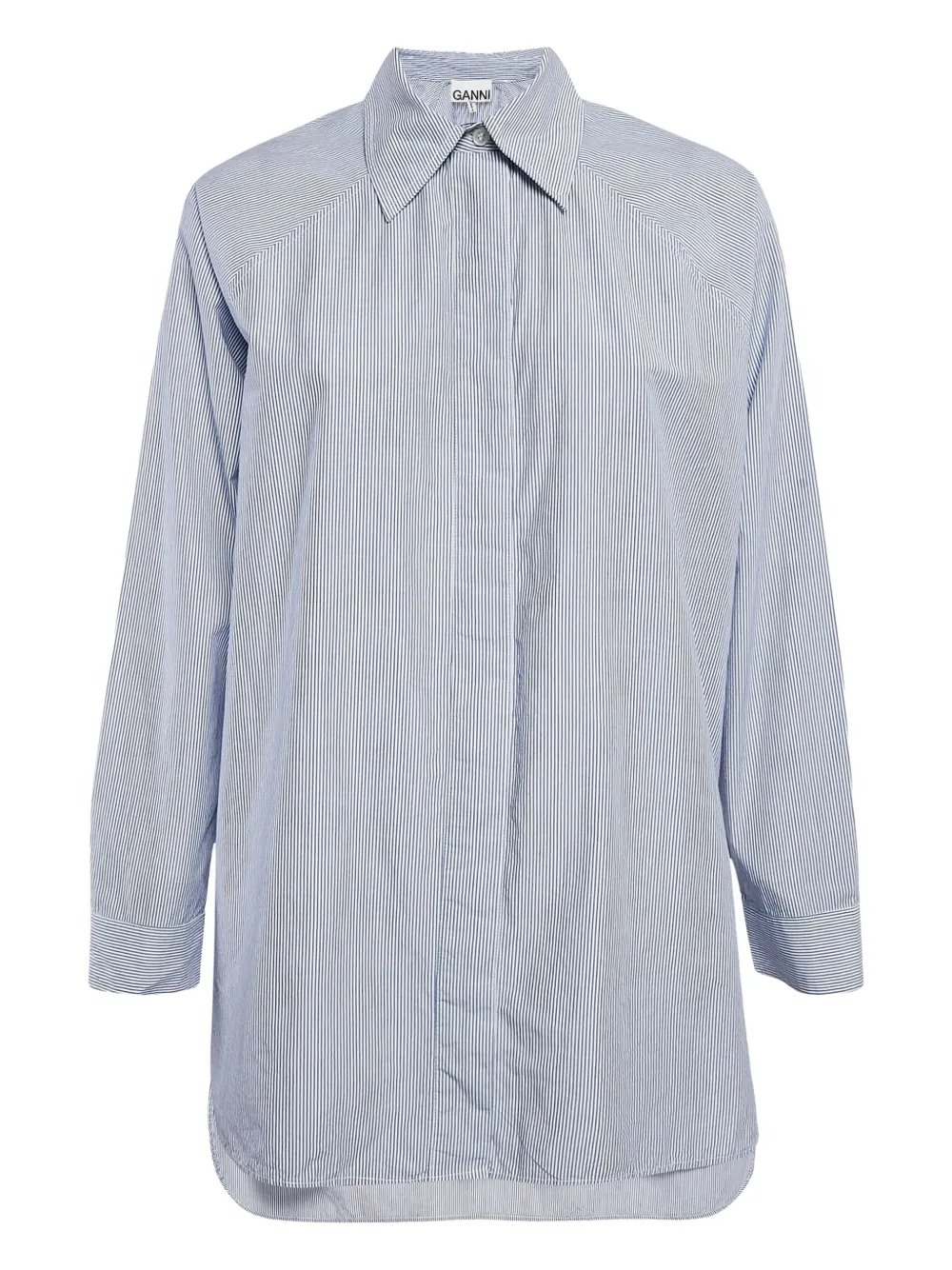 GANNI camisa con rayas estampadas | Image 1