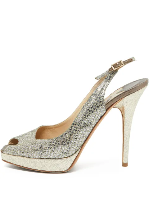 Jimmy Choo Pre-Owned zapatillas Nova con tacón de 122mm