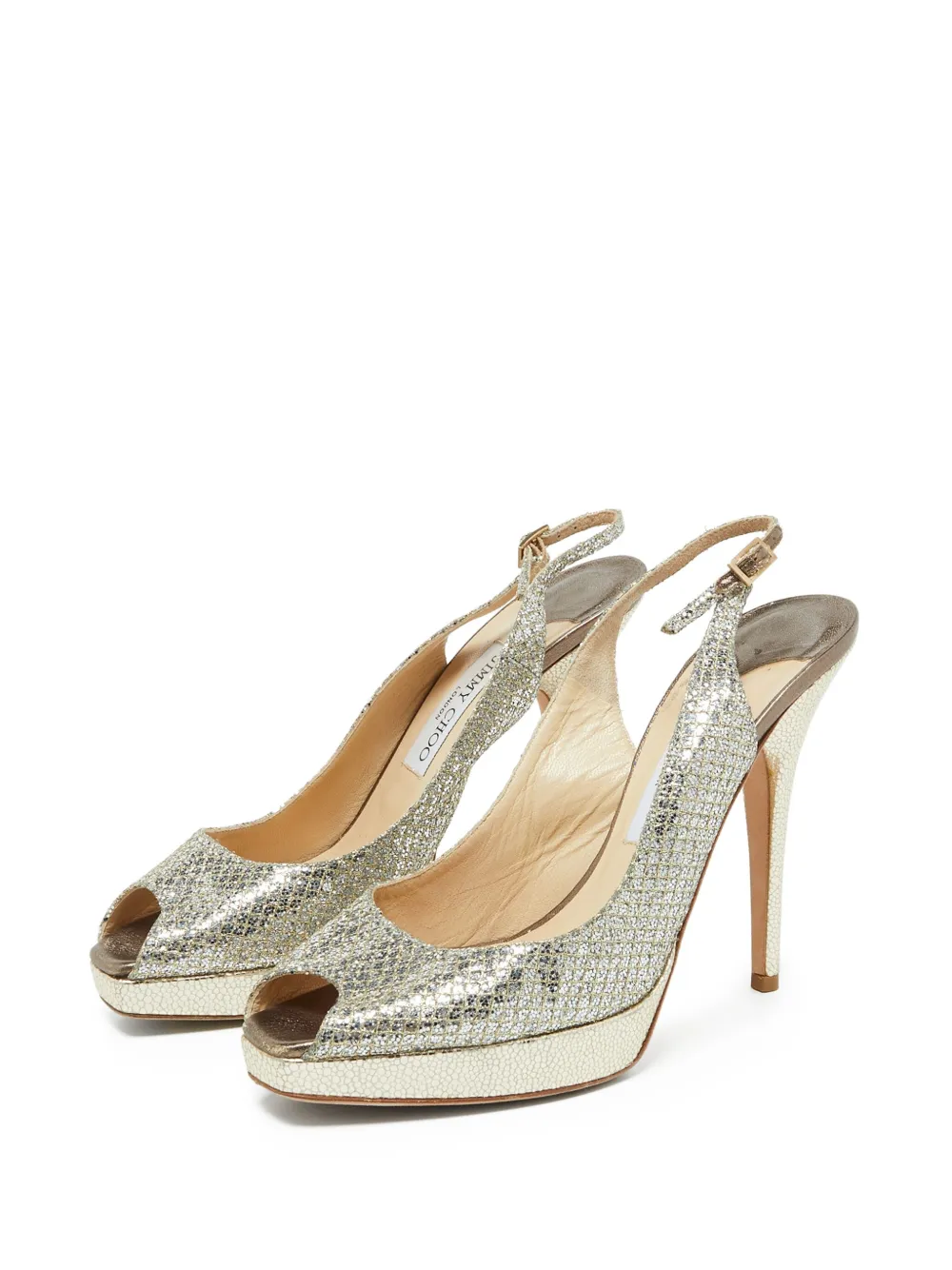 Jimmy Choo Pre-Owned zapatillas Nova con tacón de 122mm | Image 2