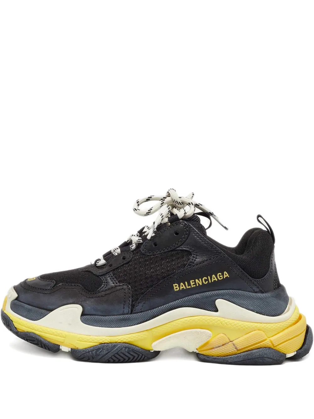 Balenciaga Pre-Owned chunky-sole sneakers | Black | Image 1