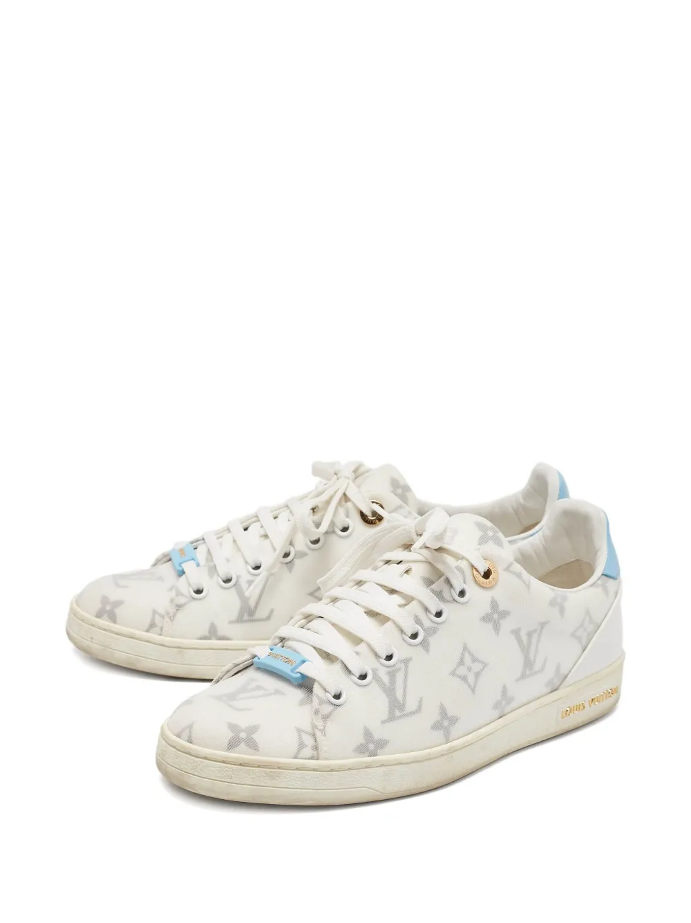 Louis Vuitton Pre-Owned monogram-pattern low-top sneakers | Image 2