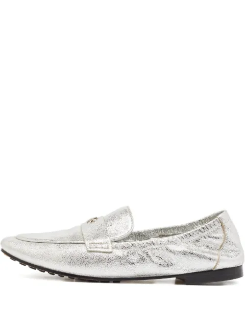 Tory Burch pre-owned leather ballet loafers