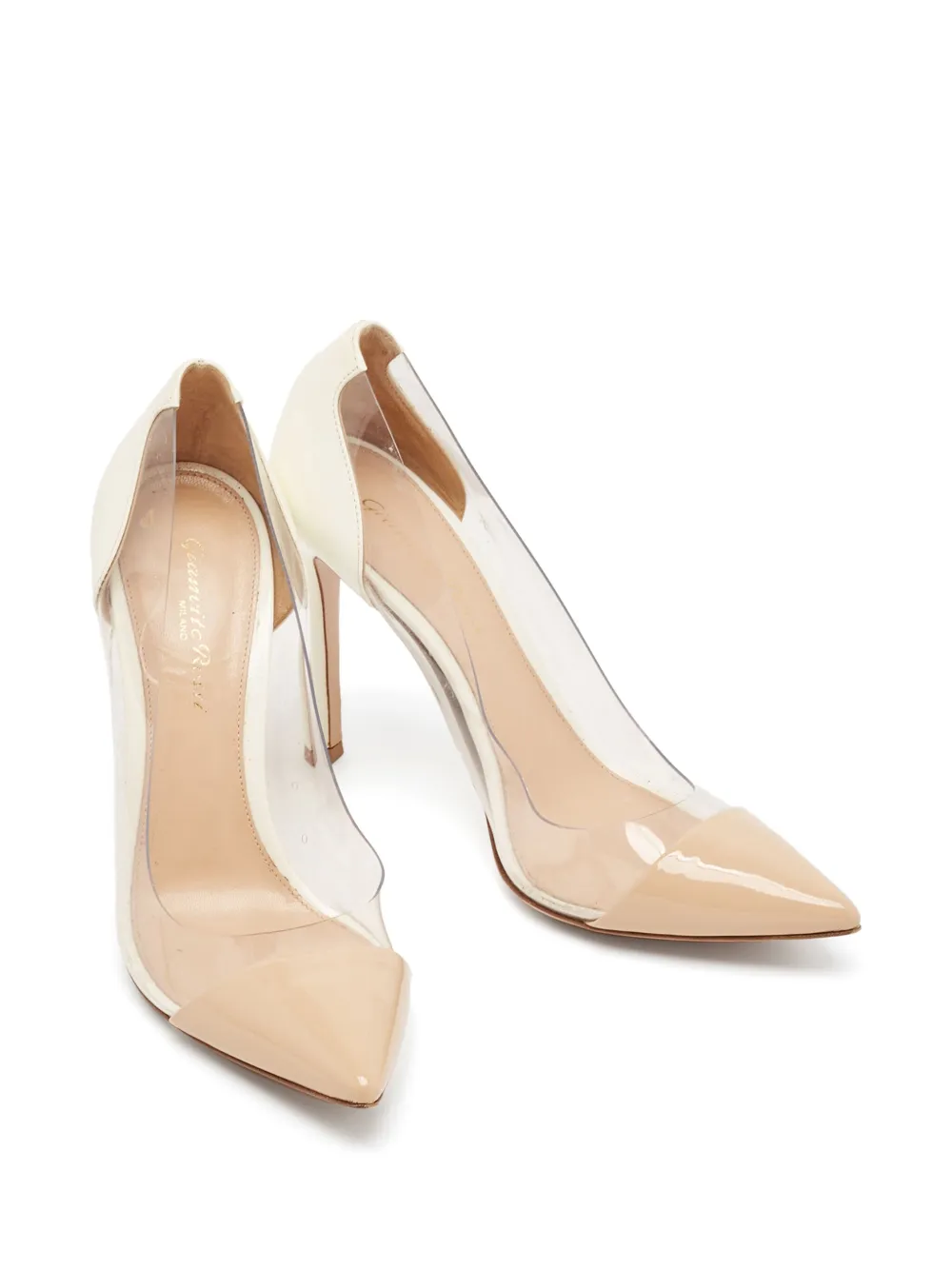 Gianvito Rossi pre-owned 105mm Plexi pumps | Image 2