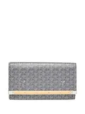 Goyard Pre-Owned Monte Carlo Bois clutch bag - Grey