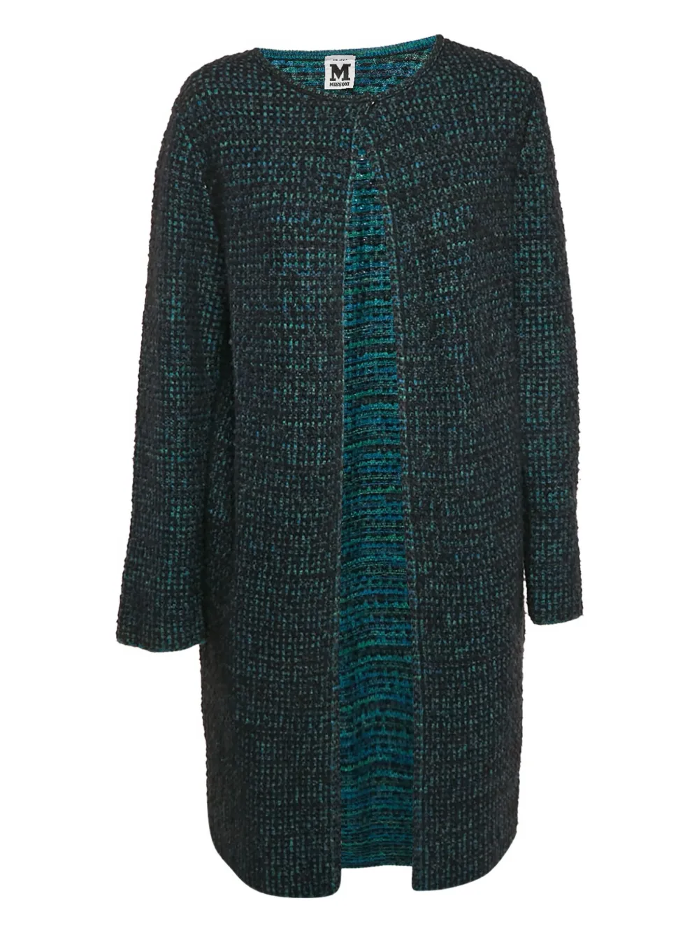 Missoni Pre-Owned Gebreide vestjas met textuur - Veelkleurig
