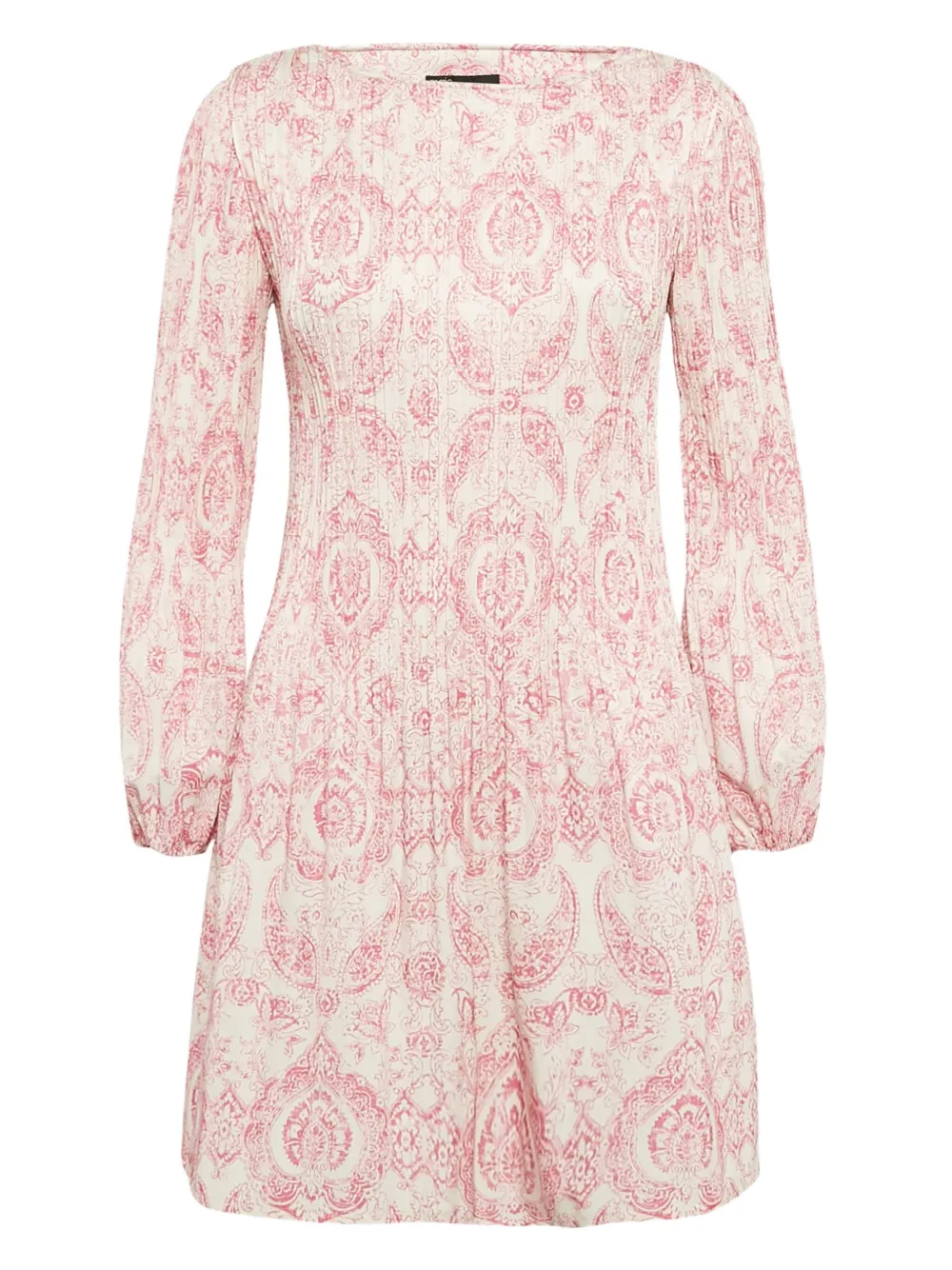 Maje Pre-owned Kleid mit Print | Weiß | Image 1