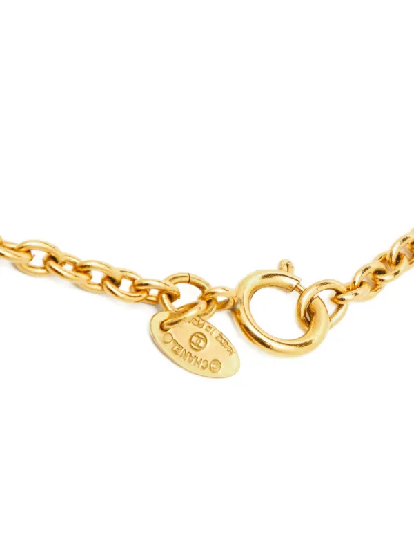 CHANEL Pre-Owned ココマーク ペンダント ネックレス | ゴールドトーン