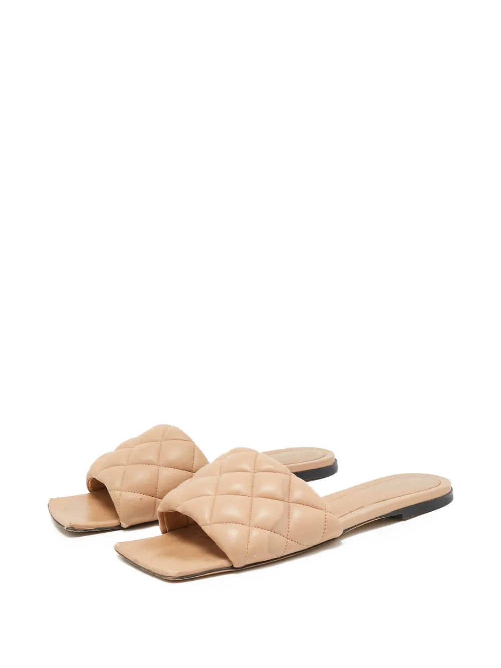 Bottega Veneta Pre-Owned quilted leather sandals | Image 2