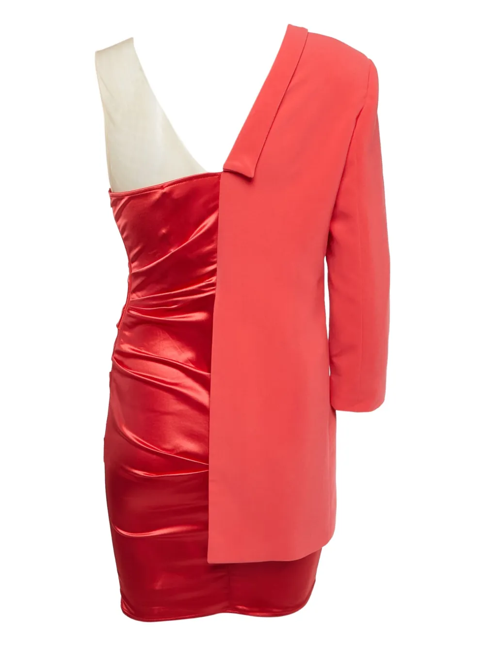 Elisabetta Franchi Pre-owned asymmetrisches Satinkleid | Image 2