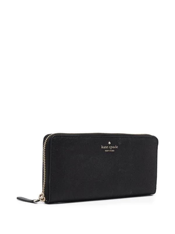 Kate Spade Black Long Wallet Excellent Condition Kate Spade long wallet black good condition | eBay main image 3