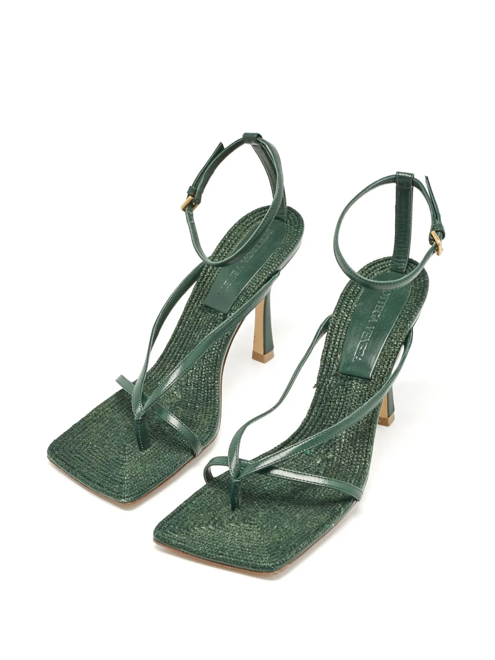 Bottega Veneta Pre-Owned 95mm leather sandals | Image 2