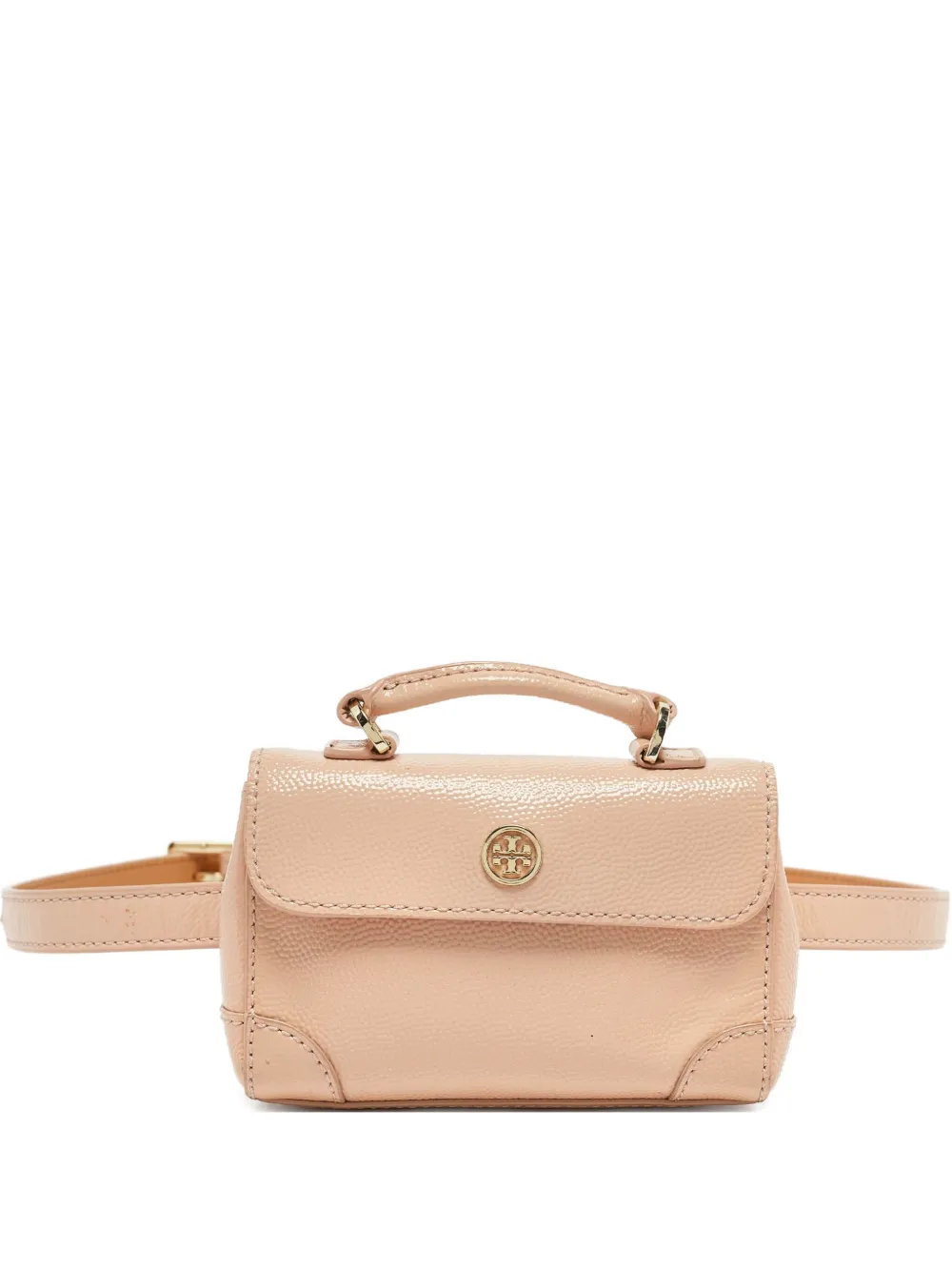 Tory Burch pre-owned patent leather belt bag | Orange | Image 1