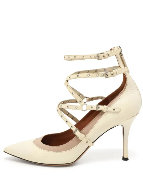 Valentino Garavani Pre-Owned studded leather pumps