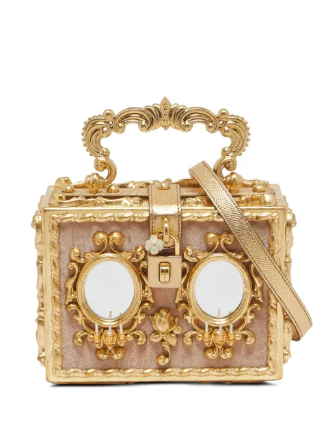 Dolce & Gabbana Pre-Owned Baroque Box clutch bag