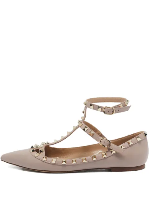 Valentino Garavani Pre-Owned flats Rockstud 2024