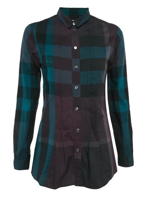 Burberry Pre-Owned checkered shirt