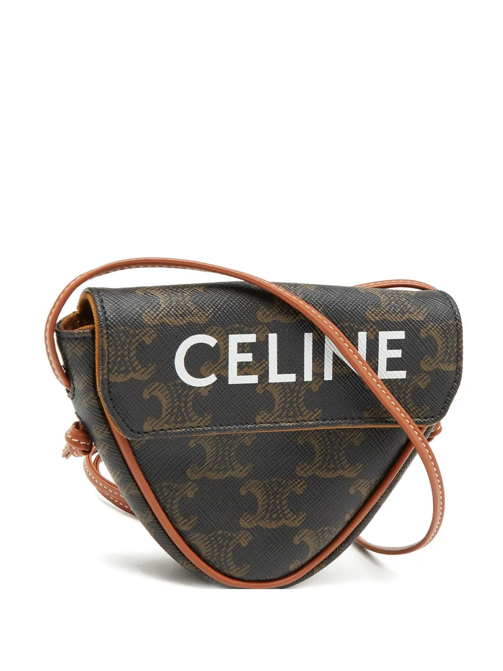 Celine Pre-Owned レザー ショルダーバッグ - ブラウン Celine Pre-Owned レザー ショルダーバッグ - ブラウン