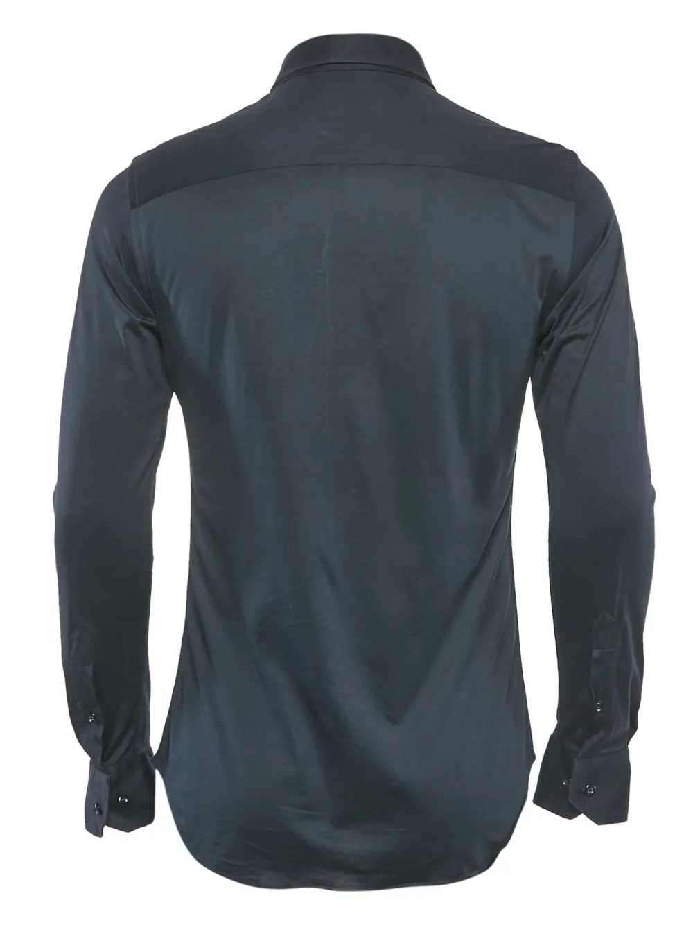 Emporio Armani Pre-Owned satin finish long-sleeve shirt | Image 2