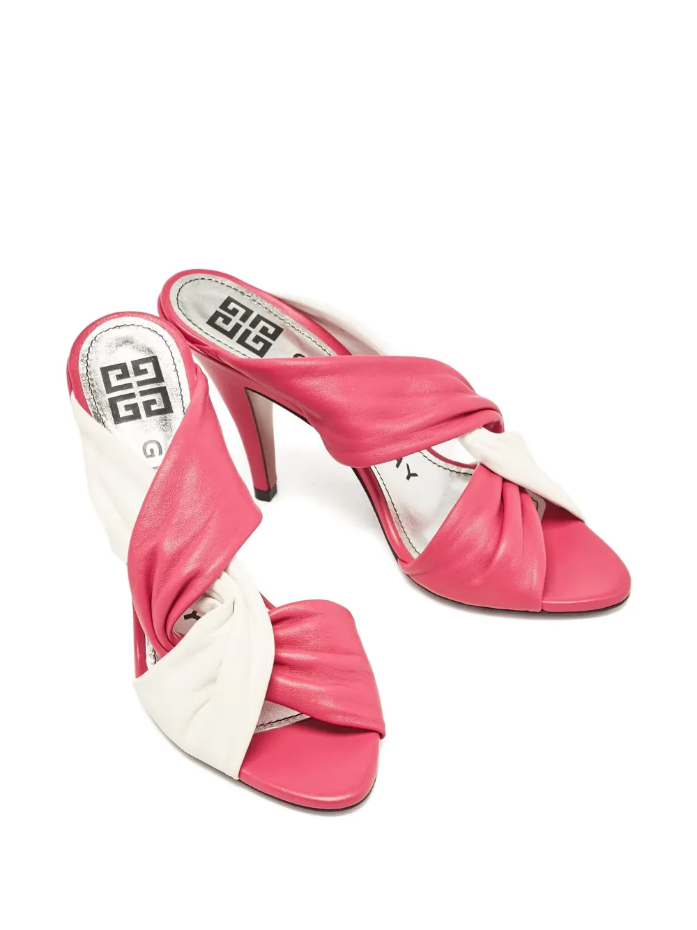 Givenchy Pre-Owned Gedraaide leren slippers - Roze