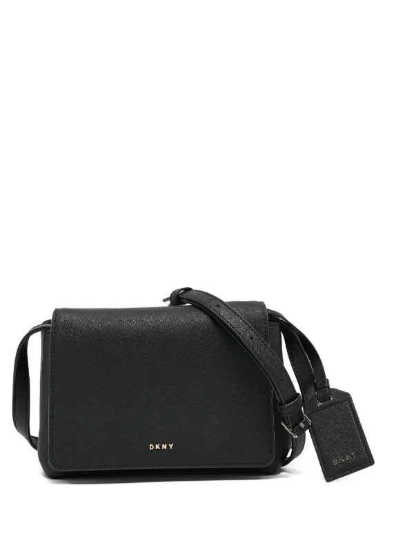 DKNY Vintage レザー ショルダーバッグ | ブラック | FARFETCH JP DKNY 黒 レザー ショルダーバッグ