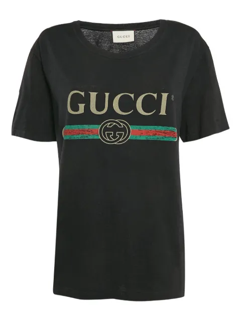 Gucci Pre-Owned T-shirt con stampa 2024