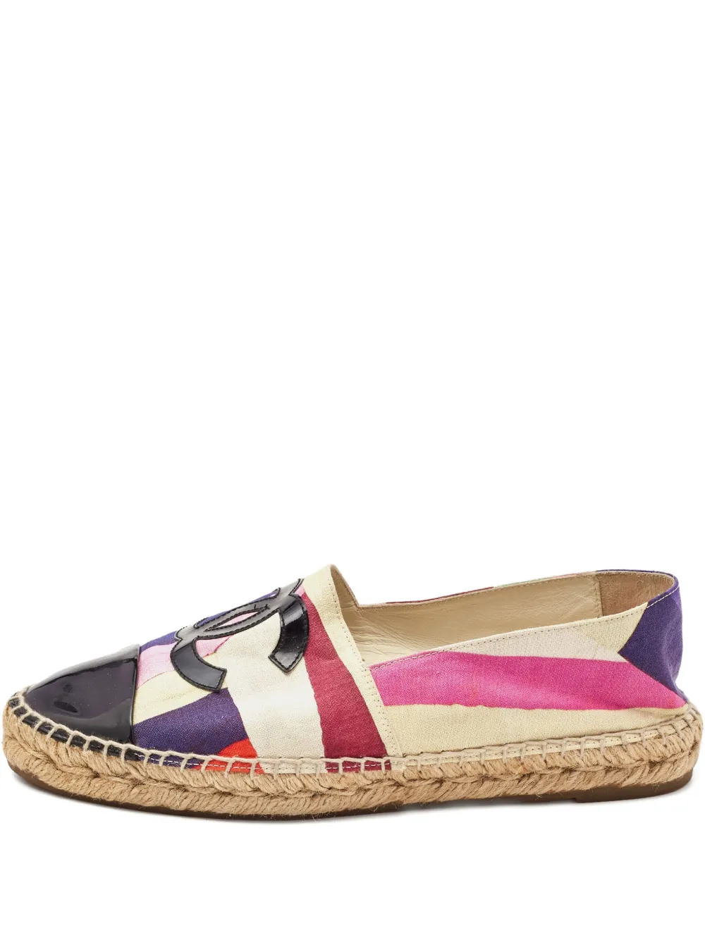 CHANEL Pre-Owned CC-logo espadrilles | Neutrals | Image 1
