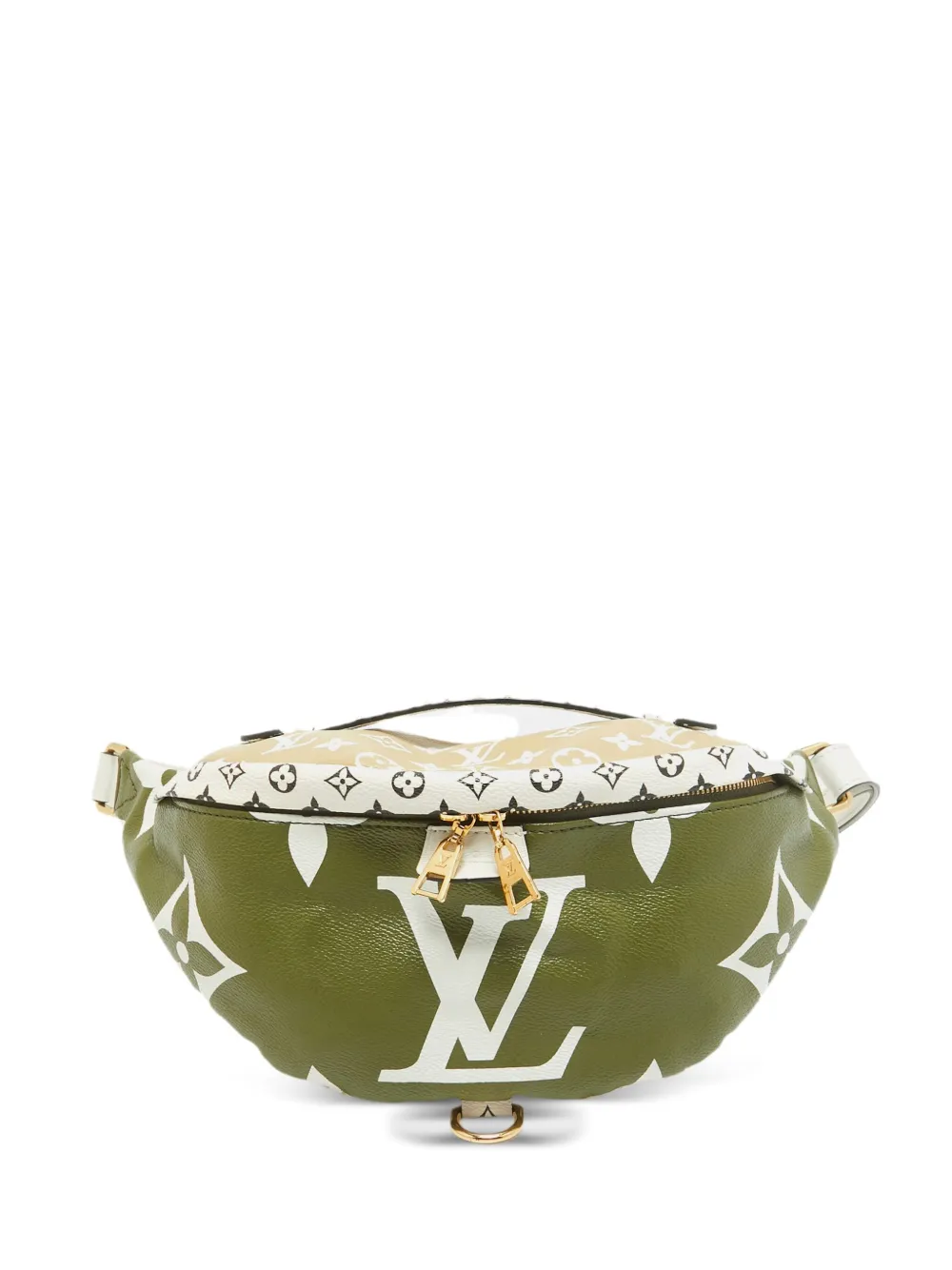 Louis Vuitton Pre-Owned 2024 モノグラム ベルトバッグ - グリーン Louis Vuitton Pre-Owned 2024 モノグラム ベルトバッグ - グリーン