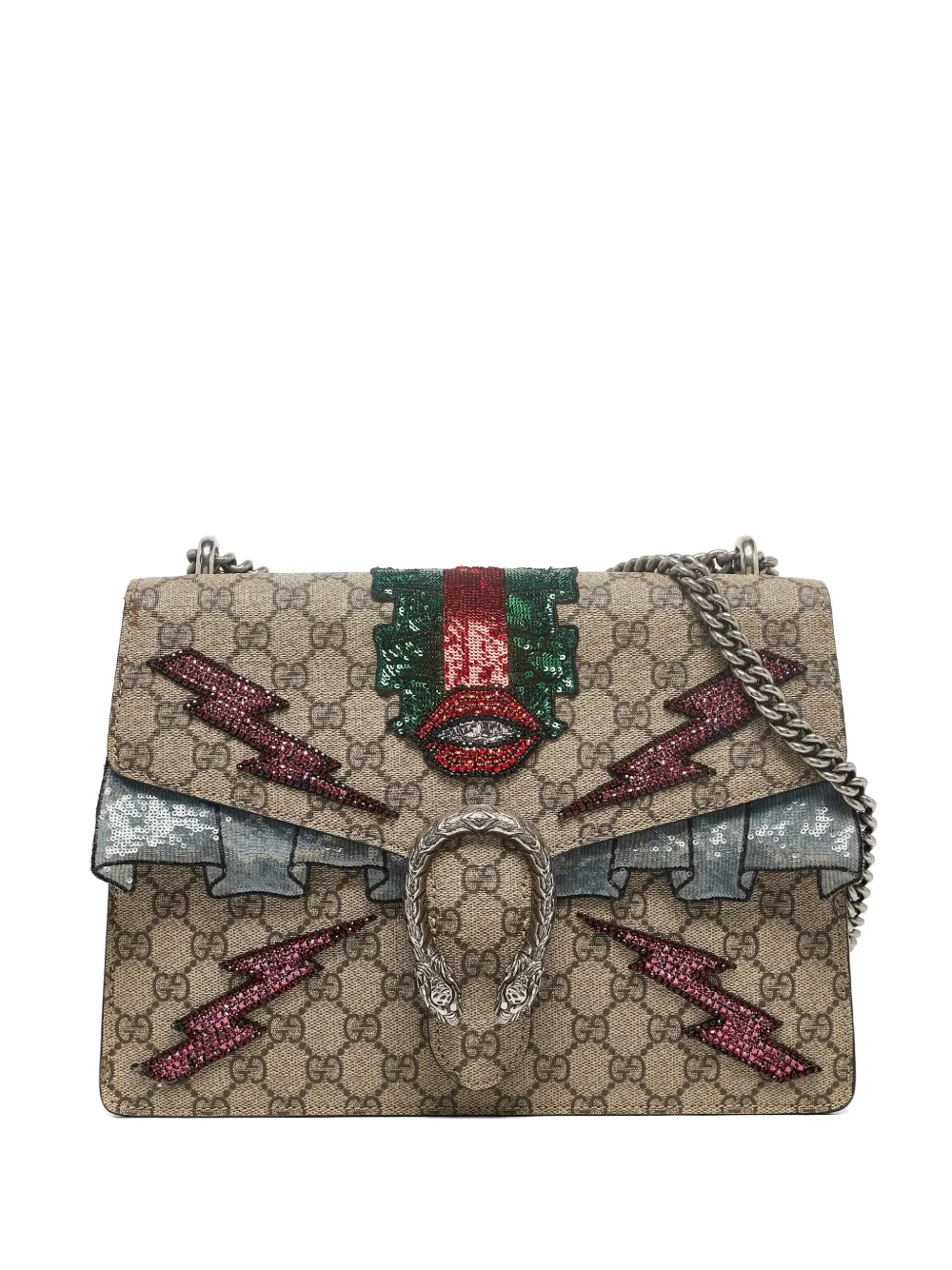 Gucci Pre-Owned GGパターン ショルダーバッグ - ニュートラル Gucci Pre-Owned GGパターン ショルダーバッグ - ニュートラル