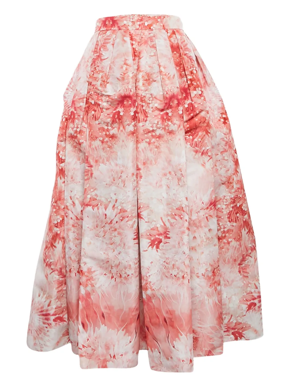 Alexander McQueen Pre-Owned jupe plissée à fleurs | rose | Image 1