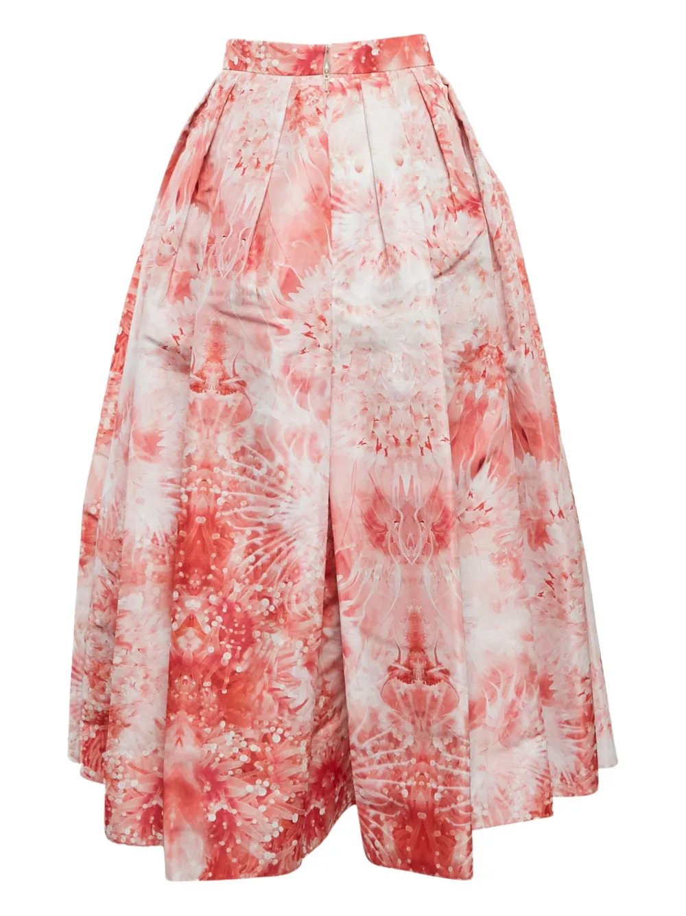 Alexander McQueen Pre-Owned jupe plissée à fleurs | Image 2