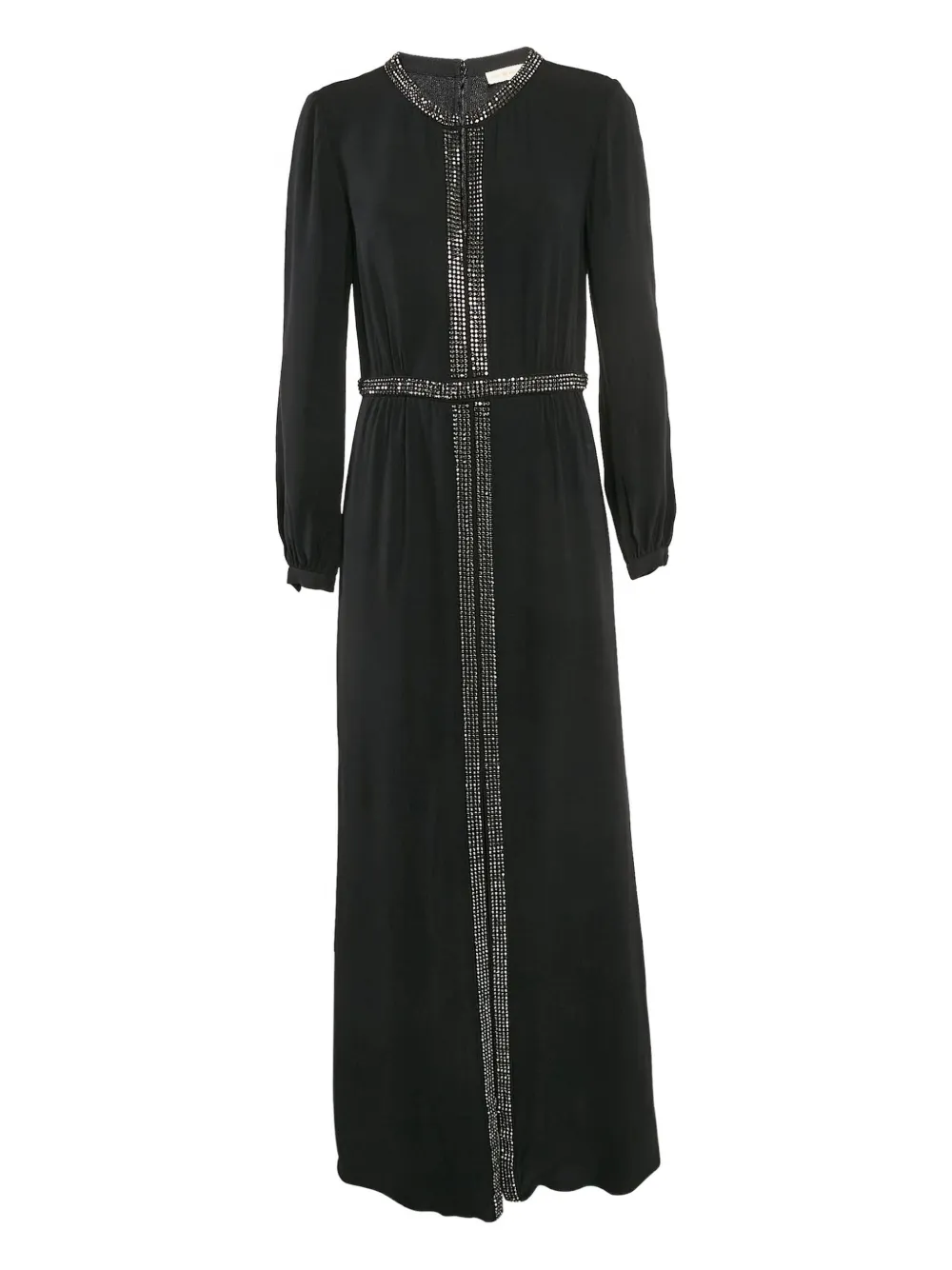 Tory Burch Abito lungo in seta - Nero
