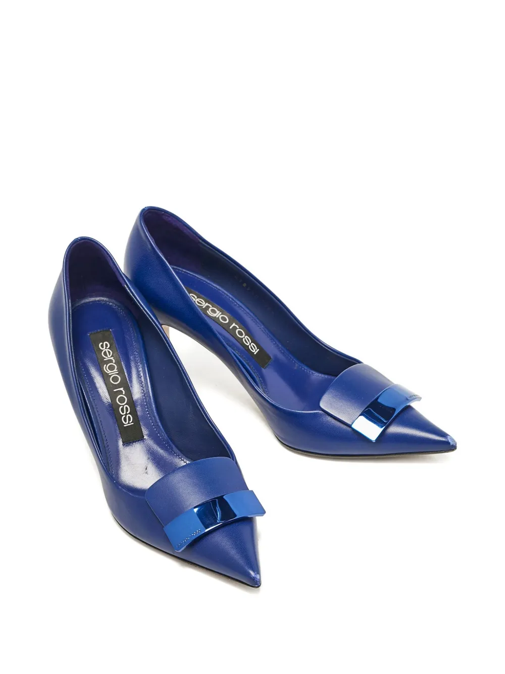 Sergio Rossi Vintage pre-owned 100mm leather pumps | Image 2