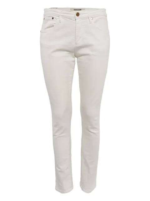 Roberto Cavalli Vintage logo-patch jeans