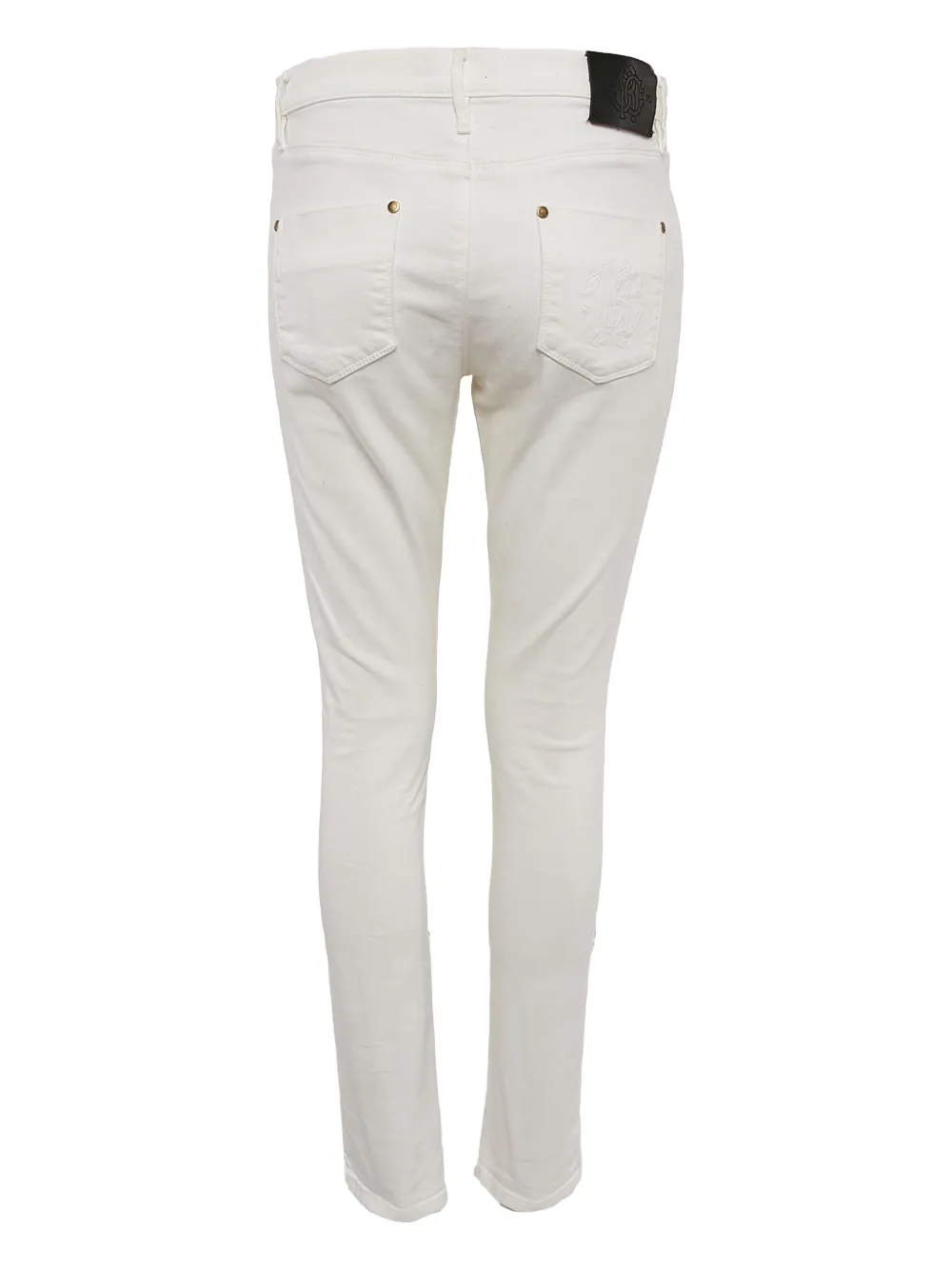 Roberto Cavalli Vintage logo-patch jeans | Image 2