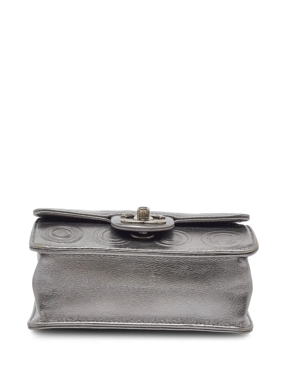 Pre-owned Chanel Mini Embossed Shoulder Bag