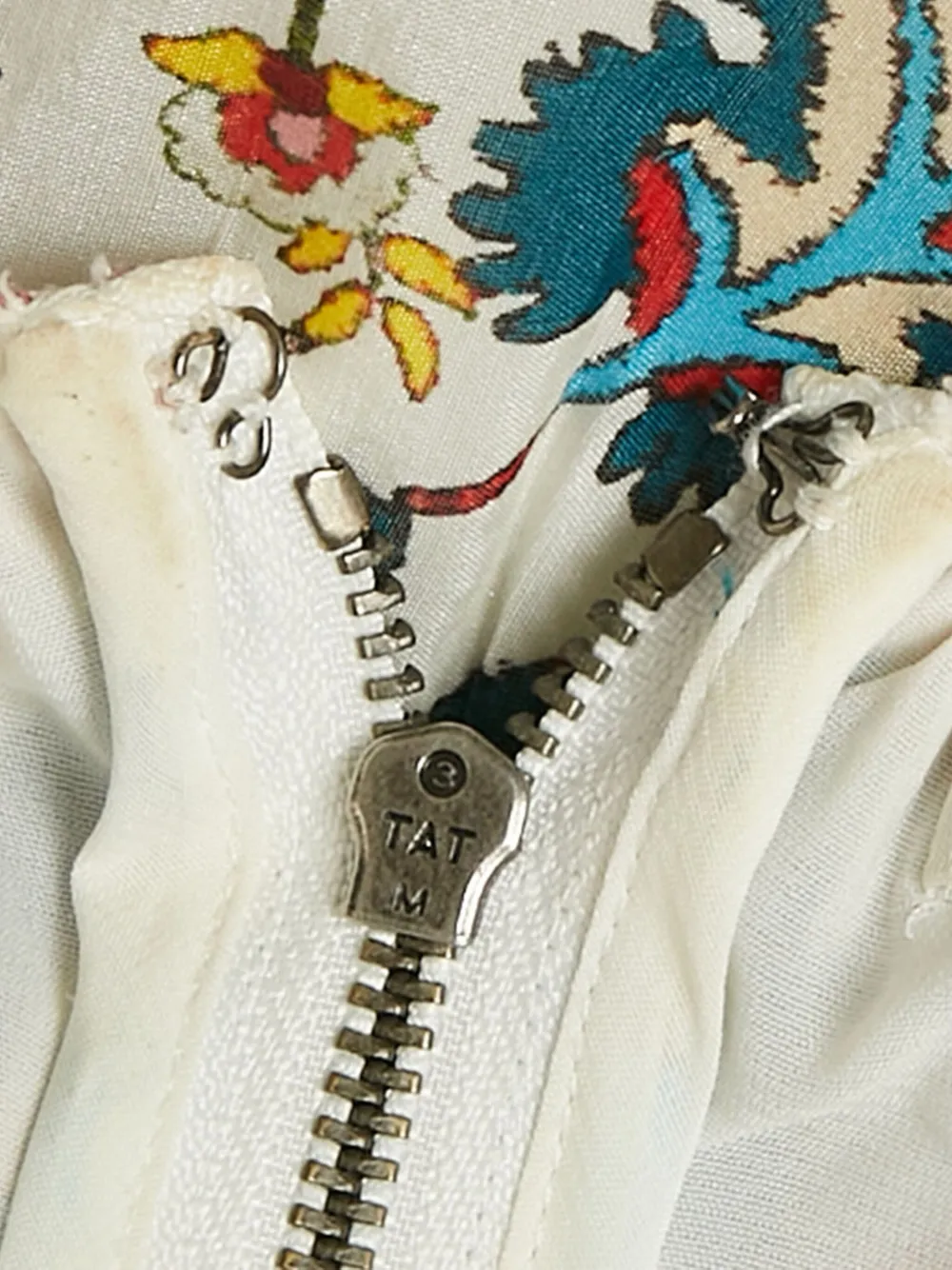 ALICE AND OLIVIA Pre-owned Puff-sleeve Floral-print Maxi Dress In White