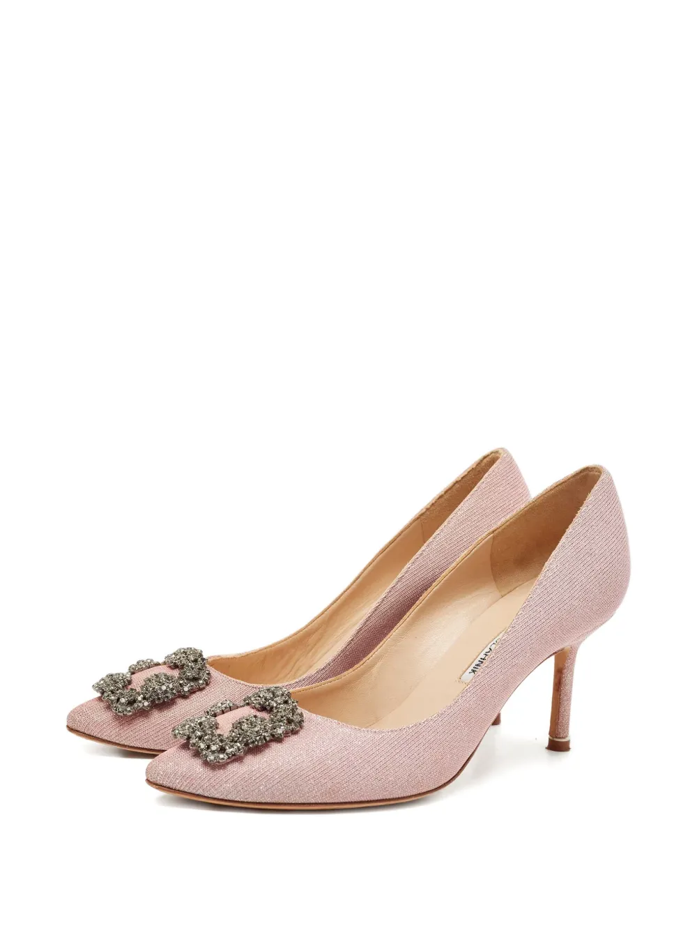 Manolo Blahnik pre-owned 80mm Hangisi pumps | Image 2