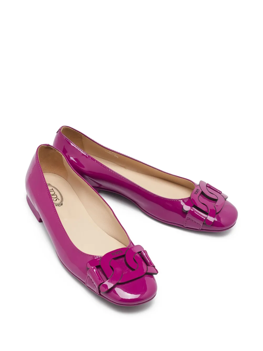 Tod's Vintage patent leather bow ballet flats | Image 2