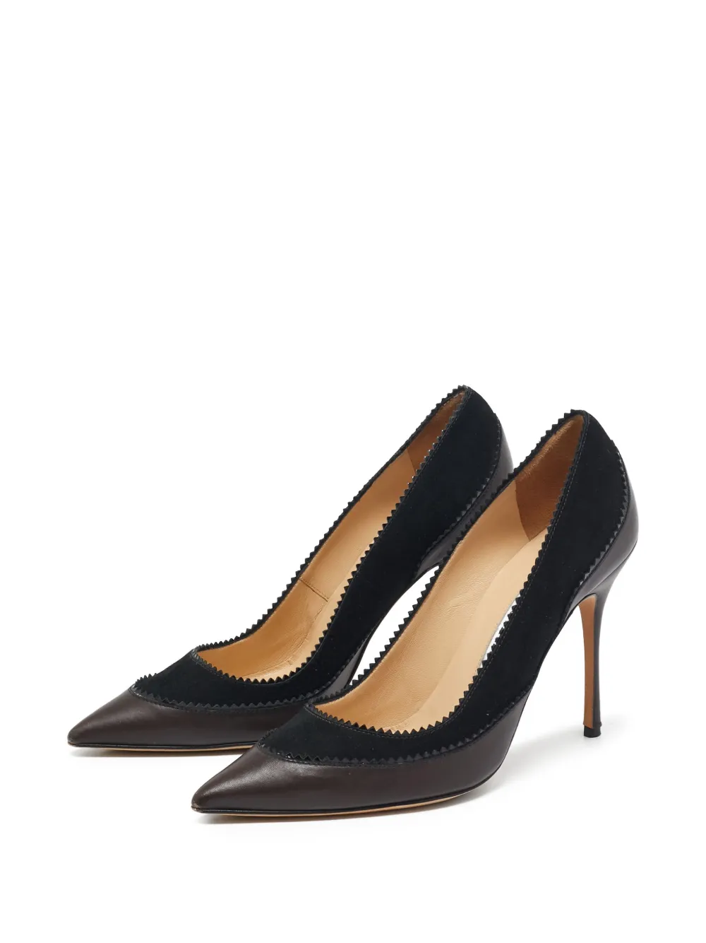 Manolo Blahnik escarpins à bord festonné | Image 2