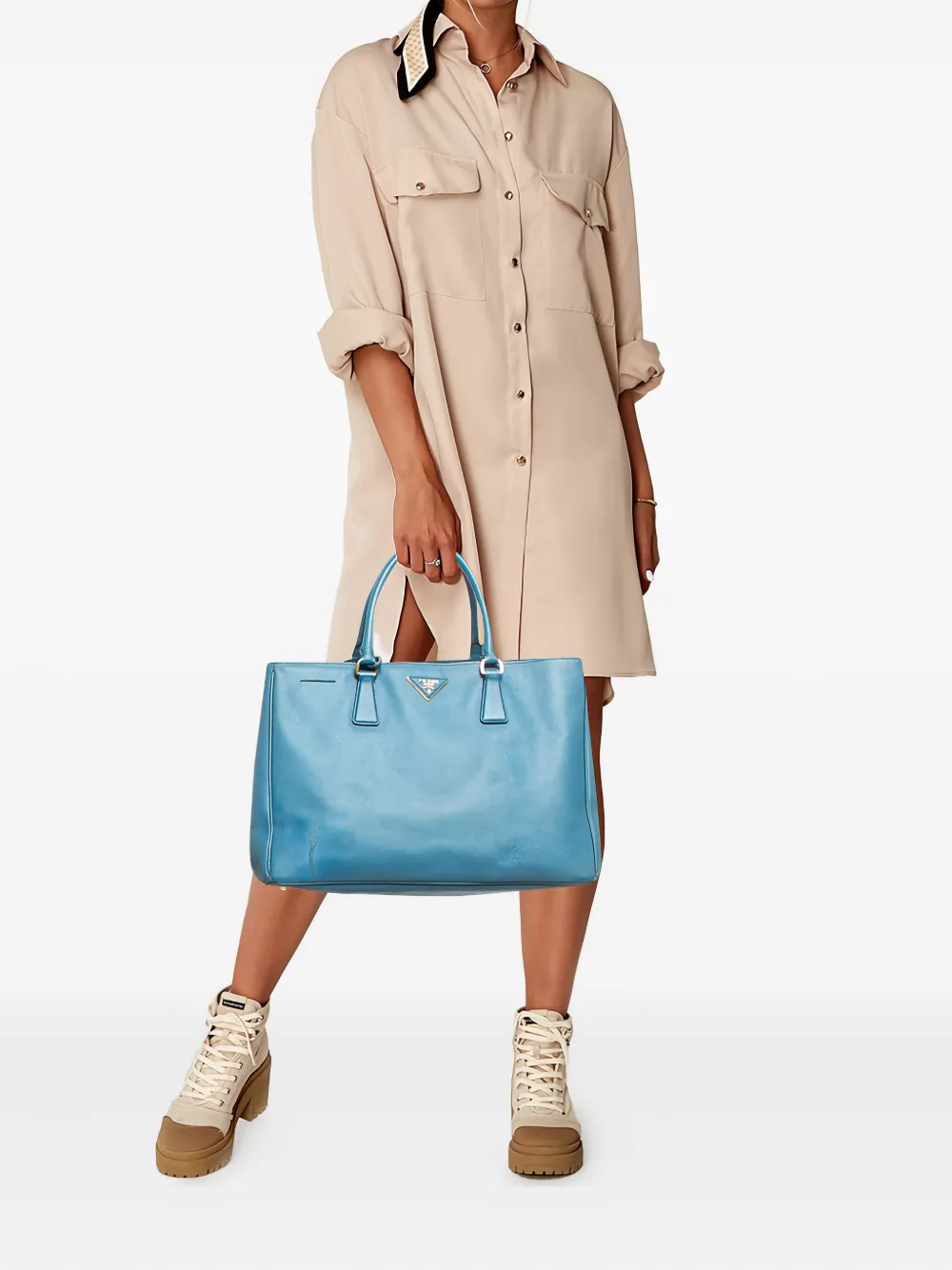 Prada Pre-Owned leather tote bag | Pre-Owned | Image 2