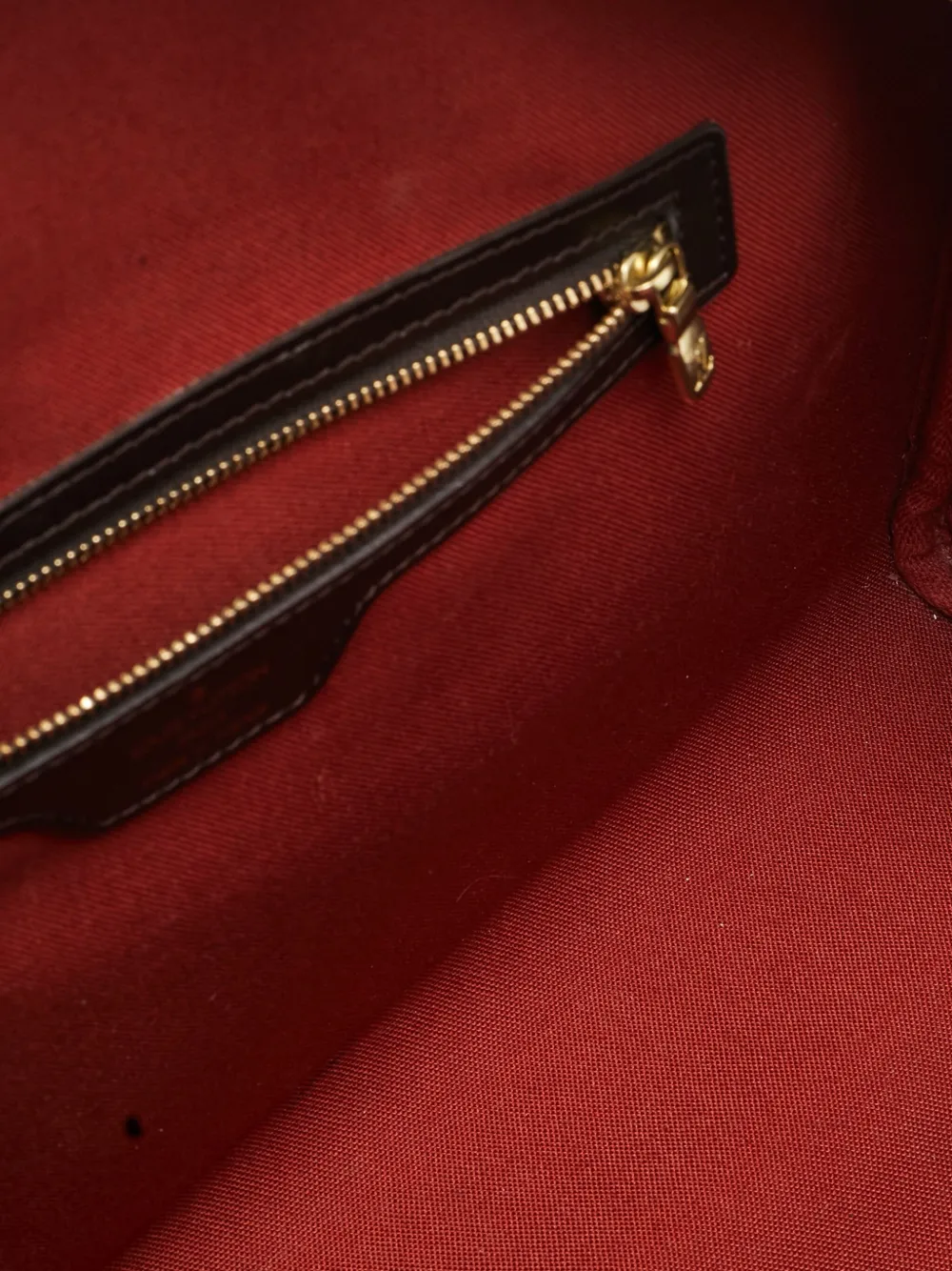 Pre-owned Louis Vuitton Molita Damier Ebène Canvas Tote Bag