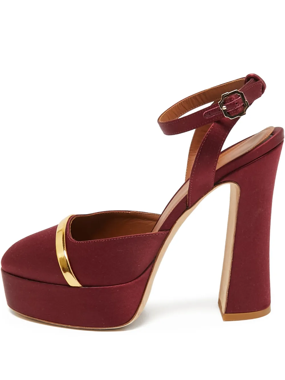 Malone Souliers pre-owned 100mm platform sandals | Red | Image 1