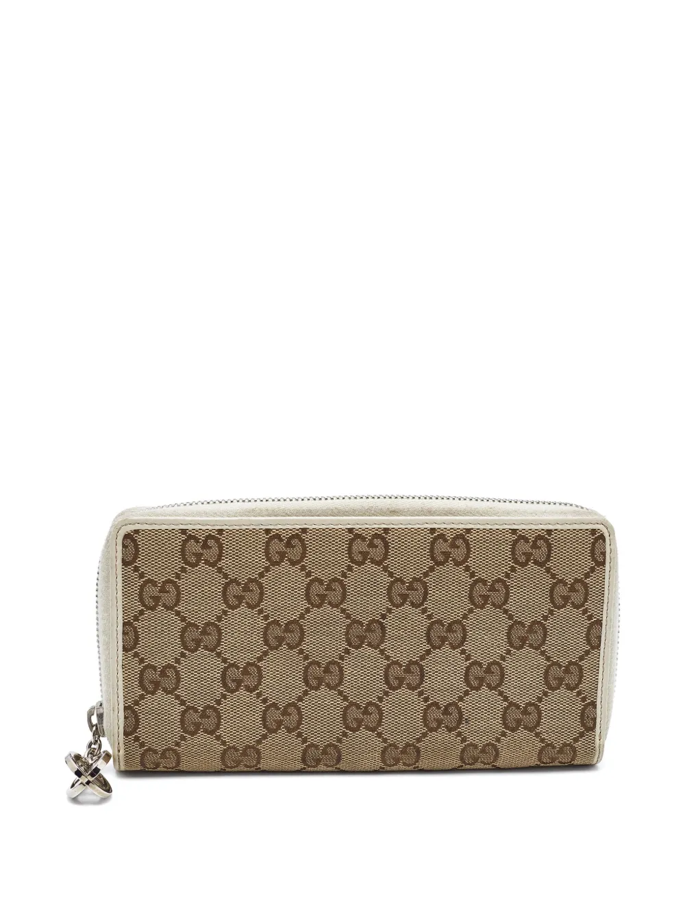 Gucci Pre-Owned 2019 GG canvas wallet | Neutrals | Image 1