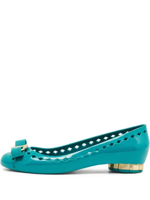 Ferragamo Pre-Owned Vara Bow ballerina shoes
