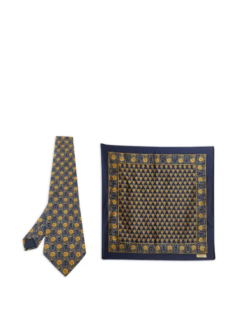 Lanvin Pre-Owned silk tie (set of two)