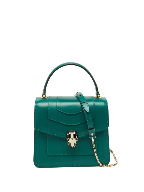 Bvlgari Pre-Owned 2024 Serpenti Forever Handbag Green
