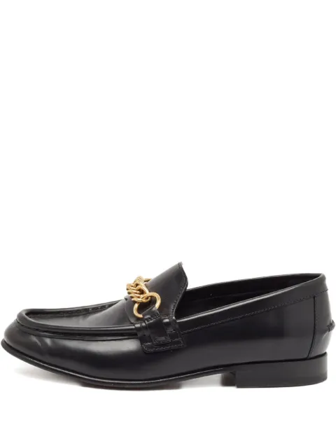 Burberry Pre-Owned leather loafers