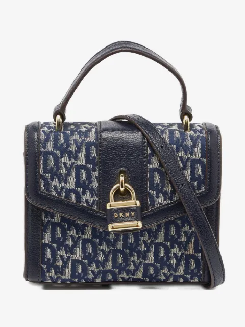 DKNY Vintage monogram padlock shoulder bag
